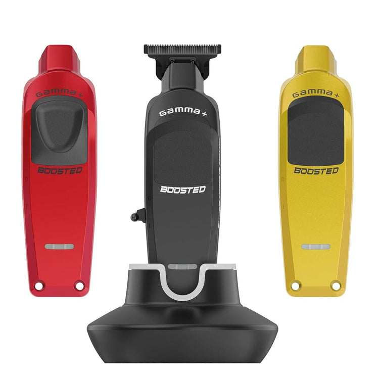 Gamma+ Boosted Clipper, Trimmer & Flex Shaver Combo – Professional Super-Torque Cordless Set Beauty Barber Equipment
