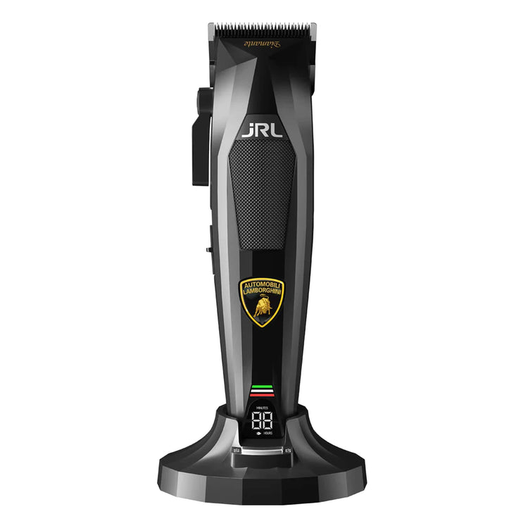 JRL x Lamborghini Diamante Collection Clipper and Trimmer Set - Black (Pre Order) Beauty Barber Equipment