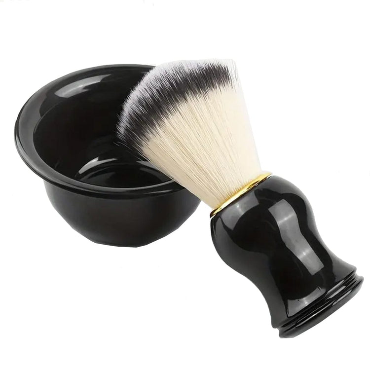 Men’s Shaving Kit – Brush & Soap Bowl Beauty Barber Equipment