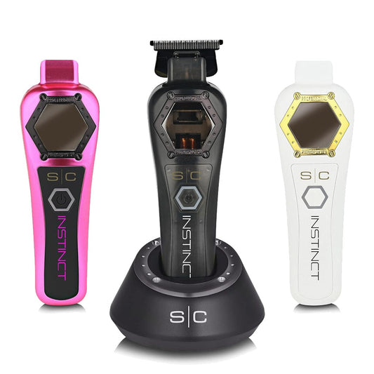 StyleCraft Instinct Metal Clipper, Trimmer & Flex Shaver Combo Beauty Barber Equipment